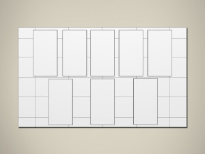 chocolate bars set 3D 模型
