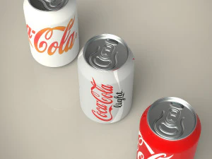 coca cola pode definir Modelo 3D