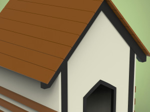 dog house 3D 모델