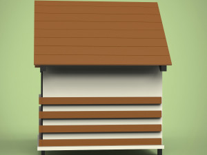 dog house 3D 모델