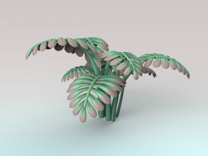 fern plant 3D Модель
