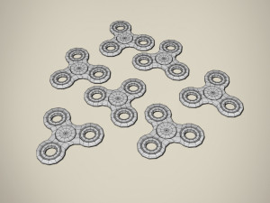 fidget spinner 3D Model