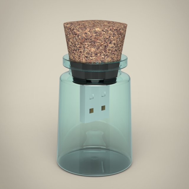 flesh drive Model 3D .c4d .max .obj .3ds .fbx .stl .blend 