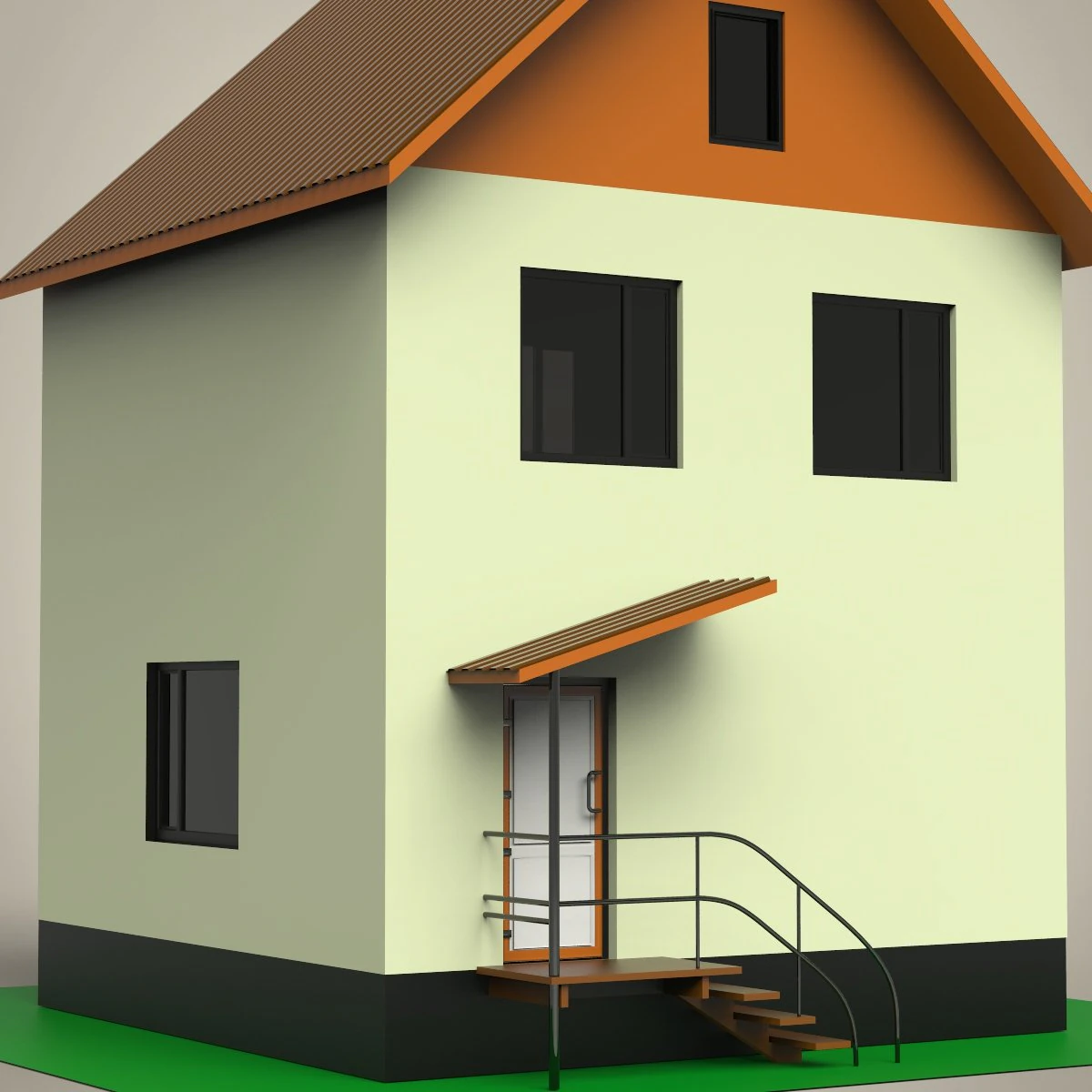 house 3D Model .c4d .max .obj .3ds .fbx .stl .blend
