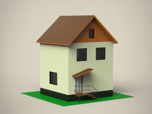 house 3D मॉडल