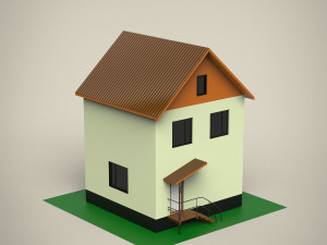 house 3D मॉडल