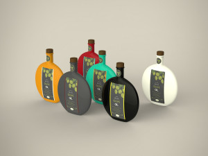 olive oil bottle 3D 모델