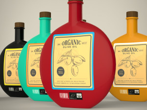 olive oil bottle 3D 모델