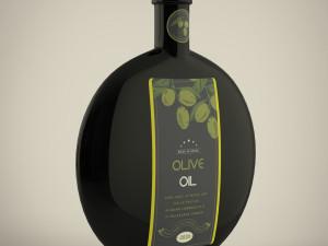 olive oil bottle 3D 모델