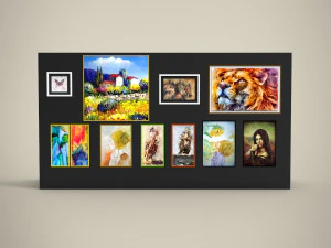 picture frames 3D Model