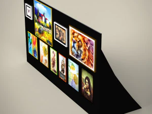 picture frames 3D Model