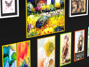 picture frames 3D Model