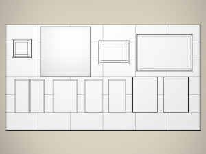 picture frames Modelo 3D