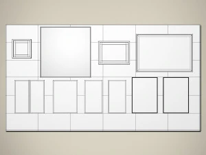 picture frames 3D Model