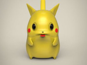 pikachu toy 3Dモデル