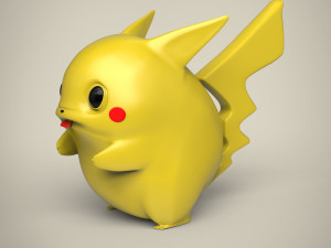 pikachu toy Model 3D