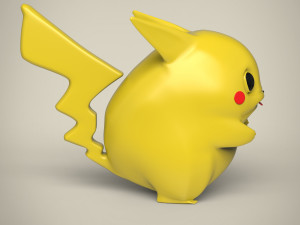 pikachu toy Model 3D