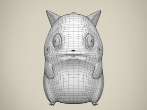 pikachu toy Model 3D