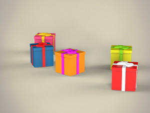 present box 3D Model