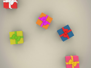 present box Modelo 3D
