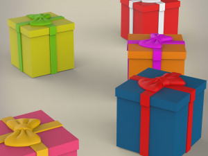 present box Modelo 3D