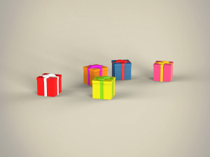 present box Modelo 3D