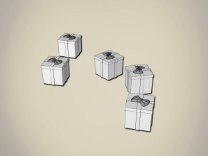 present box Modelo 3D