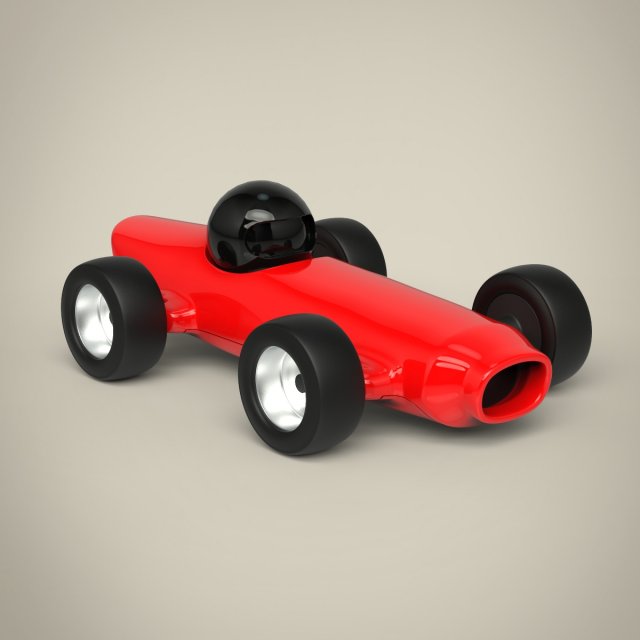 Toy car 3D Model .c4d .max .obj .3ds .fbx .stl .blend 