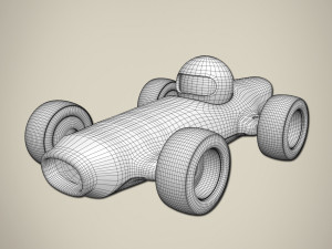Toy car 3D Model