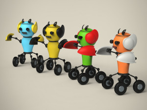 robots Modelo 3D
