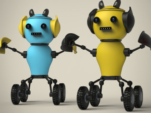 robots Modelo 3D