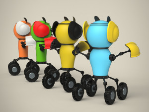 robots Modelo 3D