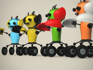 robots Modelo 3D