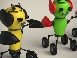 robots Modelo 3D
