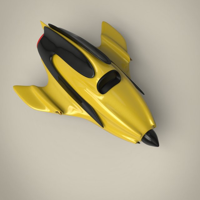 spacecraft 3D-Modell .c4d .max .obj .3ds .fbx .stl .blend 