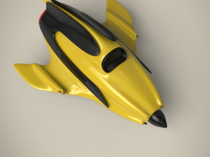 spacecraft 3D Model