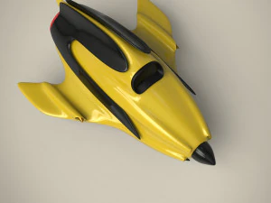 vaisseau spatial Modèle 3D