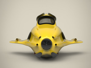 spacecraft 3D-Modell