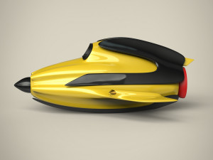 spacecraft 3D-Modell