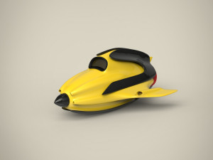 spacecraft 3D-Modell