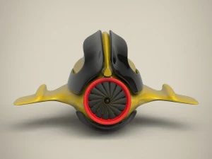 अंतरिक्ष यान 3D मॉडल