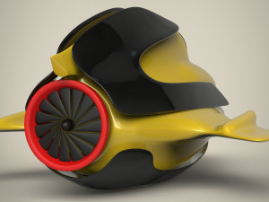 spacecraft 3D-Modell