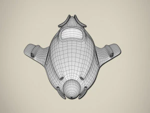 अंतरिक्ष यान 3D मॉडल