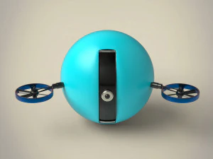 drone espion Modèle 3D
