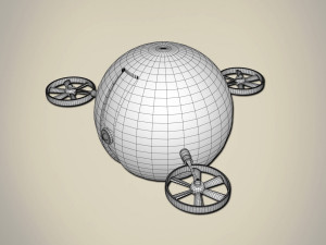 spy drone Model 3D