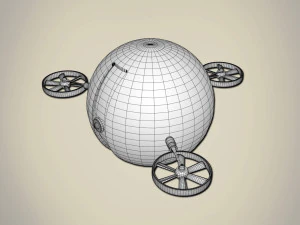 spy drone 3D Model