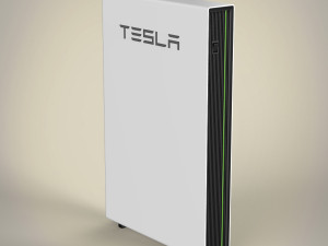 tesla powerwall 3Dモデル