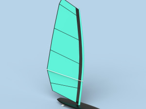 windsurf board Modello 3D