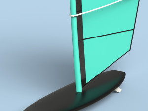 windsurf board Modello 3D