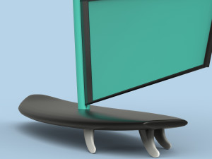 windsurf board Modello 3D